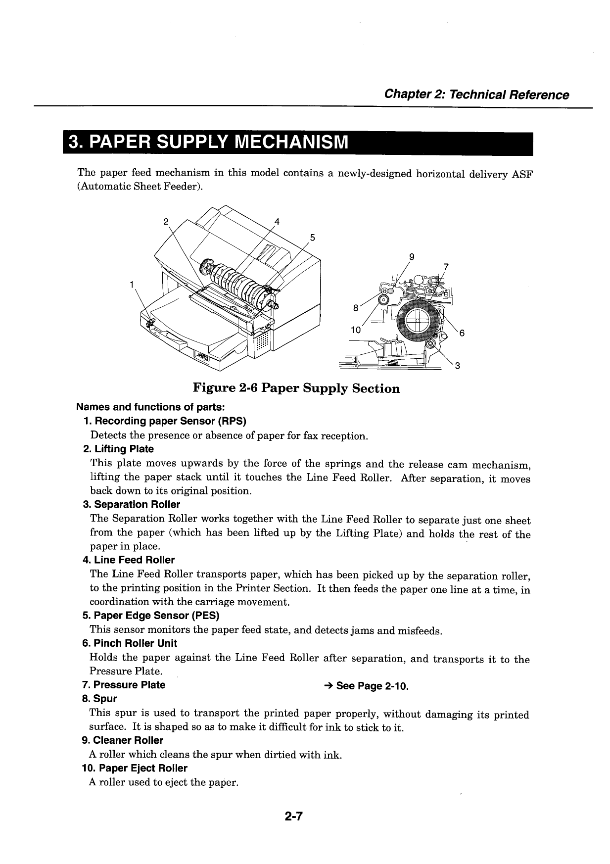 Canon FAX MultiPass-C30 Parts and Service Manual-2